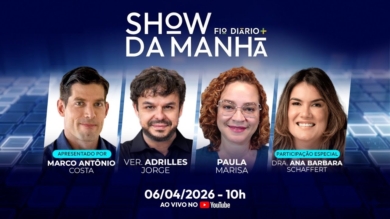 SHOW DA MANHÃ - URGENTE: ESQUERDA FAZ CORTINA DE FUMAÇA PARA ENCOBRIR ROUBALHEIRA- 06/04/2026