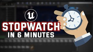 How to make STOPWATCH in unreal engine 4 and 5