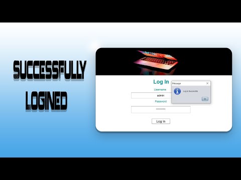Java Swing Login Frame With Mysql Database Connectivity Java Gui