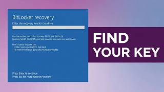 How to find your BitLocker Recovery Key