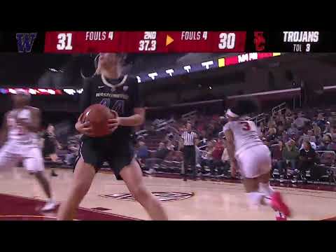 Women's Basketball: USC 82, Washington 57: Highlights 02/01/19
