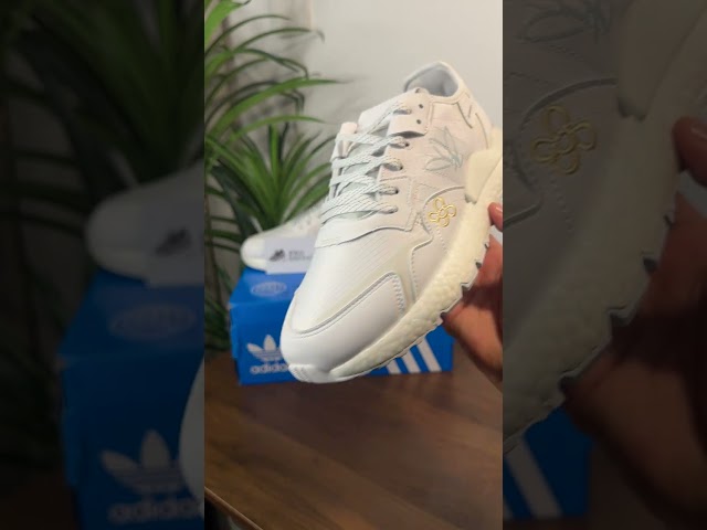 Adidas Nite Jogger White Sneakers