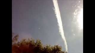 Chem trail expanding speeded up Borders Scotland