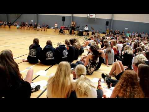 Svenstrup Efterskole årgang 15-16 synger "Savner hvert et øjeblik"