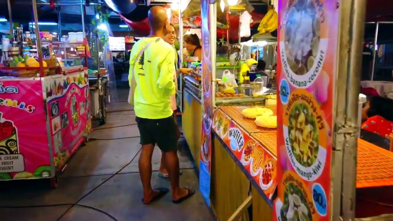 Sensory Overload! A Walk Through Koh Phangan’s Vibrant Night Market THAILAND