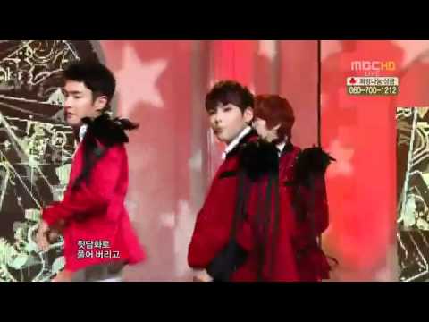 111224 Super Junior - Mr. Simple @ Music Core X-Mas
