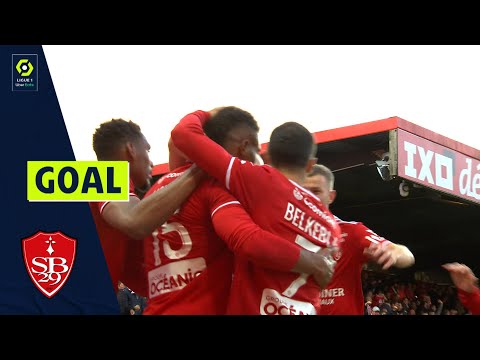 Goal Steve MOUNIE (18' - SB29) STADE BRESTOIS 29 - AS MONACO (2-0) 21/22