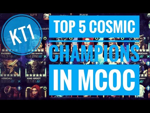 TOP 5 Cosmic Champions in MCOC - June 2019!