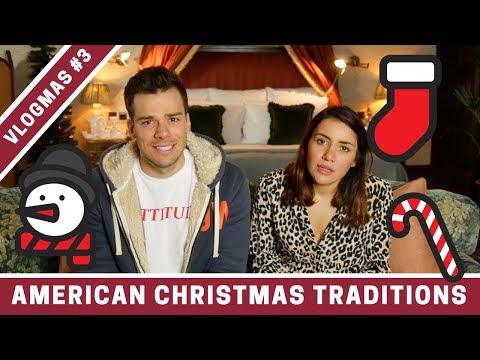 BRITISH vs AMERICANのクリスマスの伝統!| VLOGMAS 3日目 (BRITISH vs AMERICAN Christmas Traditions! | VLOGMAS DAY 3)