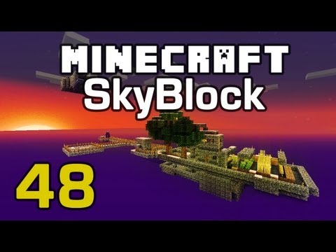 Minecraft SkyBlock Ep 48 w/ Luclin & ChimneySwift