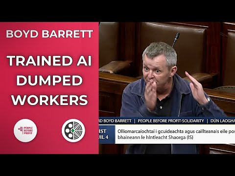 Richard Boyd Barrett: Covalen layoffs warn of AI job crisis