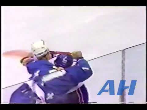 NHL Oct. 29, 1985 Wilf Paiement,QUE v Mike Lalor,MTL Live + (HL) Quebec Nordiques Montreal Canadiens