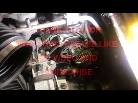 How to install 2005 Saturn Vue Alternator