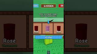 😞 old seed pack in grow a garden