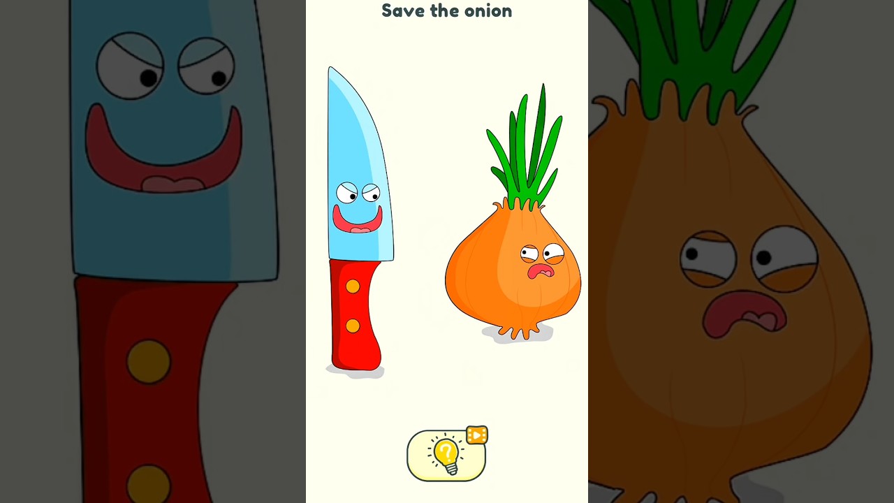 Dop 2 ( Delete One Part ) Save the Onion  # Shorts #iambot #hpkranayt #games #dop2 #youtubeshorts
