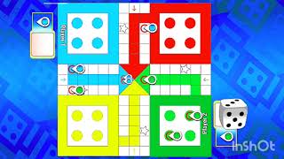 Ludo game in 2 player gameplay#ludogame #ludogaming #boardgame