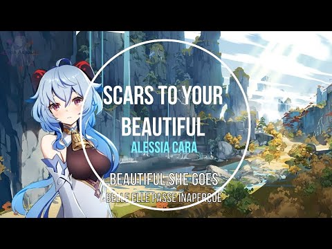 NightcoreENG - Scars to your beautiful (Alessia Cara) + Lyrics