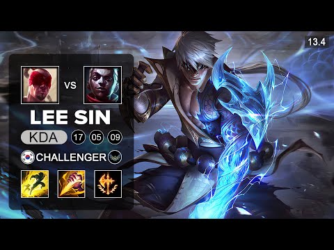 Gen G Peanut Lee Sin vs Ekko Jungle - KR Grandmaster - Patch 13.4 Season 13