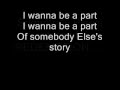 Somebody else's story - John Waller Lyrics 