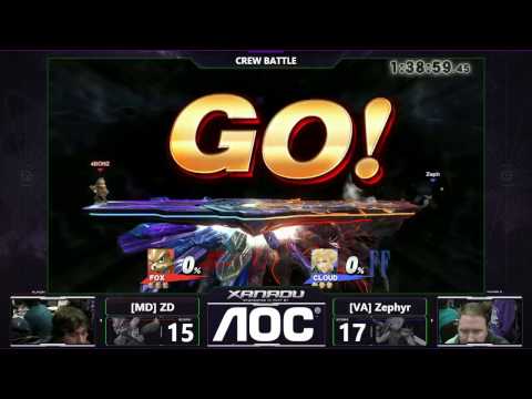 December 2016 MD Vs. VA Smash 4 Crew Battle - Smash for Wii U