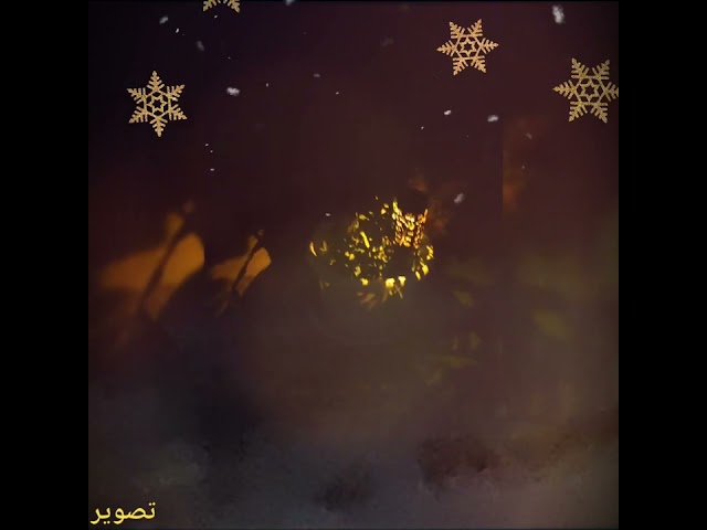 مصباح حديقة مميز يعكس أشكال اوراق الشجر يعمل بالطا...