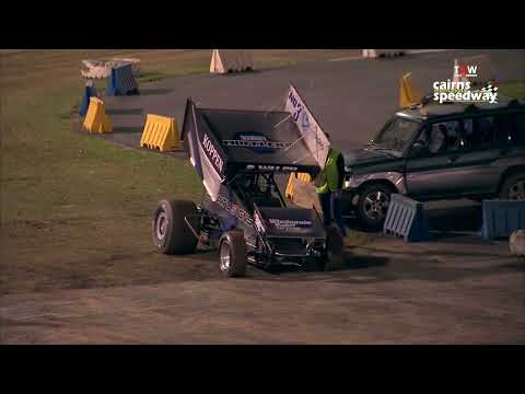Aug 20 at TWW Cairns Speedway - Sprintcars heat 1
