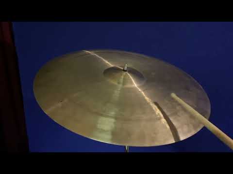 Funch 20" Hand Created Ride Cymbal 1706g  2000's - Traditional image 8