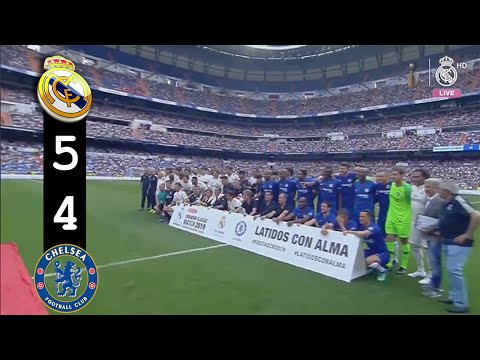 Real Madrid LEGENDS vs Chelsea LEGENDS | Fantastic Match! (5-4)Full Review