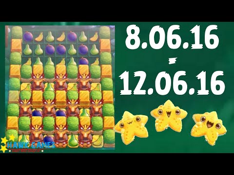 Nibblers - The Grand Tunament - 3 Stars Walkthrough Level 1 [Jun, 8 - Jun, 12 2016]