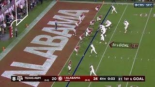 Texas A&amp;M vs #1 Alabama CLOSE Ending | 2022 College Football