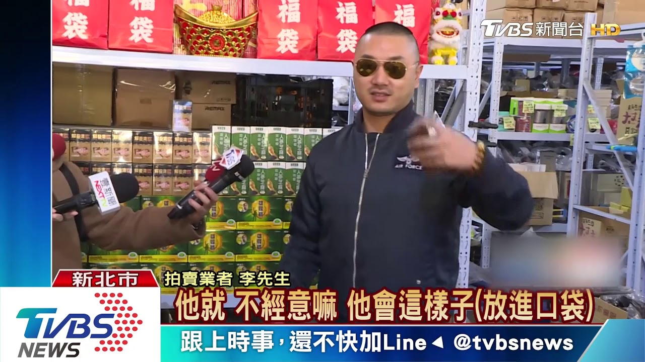 老闆忙直播拍賣 他趁機「摸進倉庫」行竊