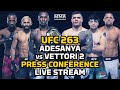 UFC 263: Adesanya vs. Vettori 2 Press Conference LIVE Stream - MMA Fighting