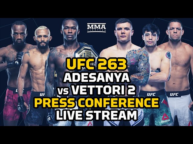 When Is The Ufc 263 Press Conference