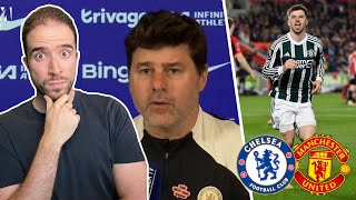 Pochettino Says Players Are SENSITIVE | Mount Returns | Chelsea vs Manchester United Preview