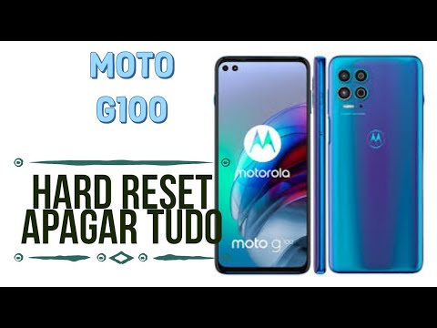 Hard Reset Moto G100, Formatar, Desbloquear,apagar tudo