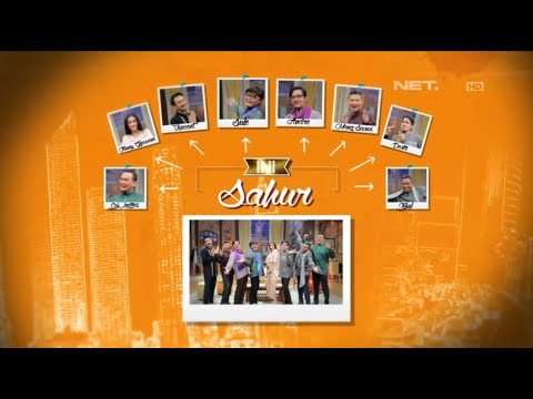 Ini sahur 29 Mei 2017(Angel karamoy,Jeremy teti,Putri una)full episode