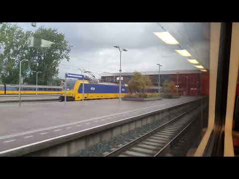 Bijzonder!! Zonder stop met de IC Brussel door Rotterdam Centraal!