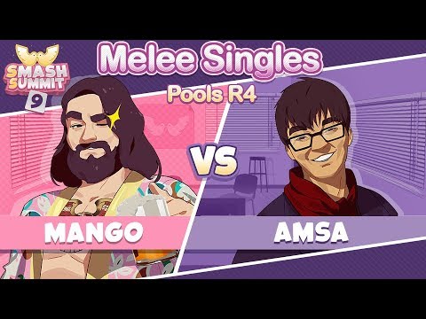 Mang0 vs aMSa - Swiss Pools: Round 4 Melee Singles - Smash Summit 9 | Falco vs Yoshi