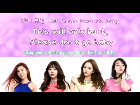 Girl's Day (걸스데이)- 그녀를 믿지마 (Don't Trust Her / Please Don't Go) Eng/Rom/Han