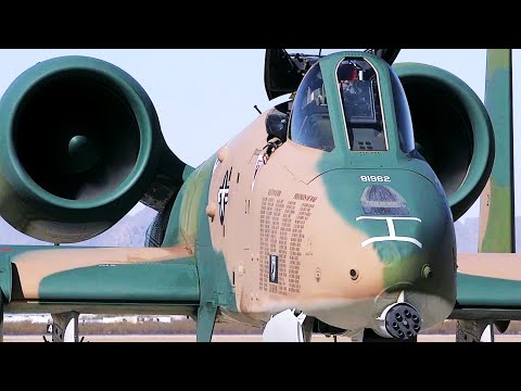 A-10s, F-35s, F-22s & F-16s Fly With HERITAGE AIRCRAFT Including The P-51 MUSTANG!