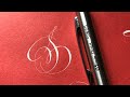 letter s in copperplate calligraphy calligraphy and hand lettering calligraphy