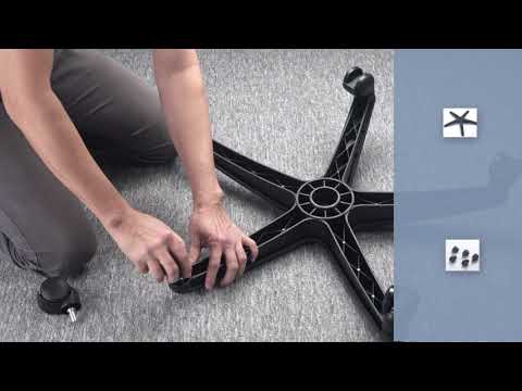 7704 Office Chair Assembly Instructions