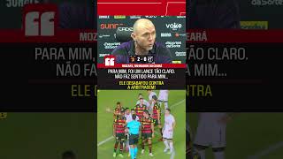 O Mozart reclamou MUITO desse lance no início de Sport x Ceará na Série B...