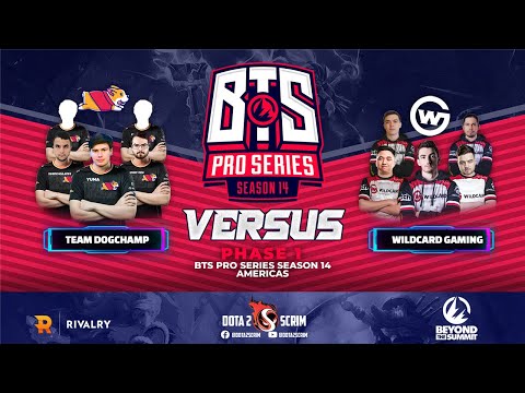 Team DogChamp vs Wildcard Gaming - BTS Pro Series Season 14: Americas - Phase 1 - Highlights - BO3