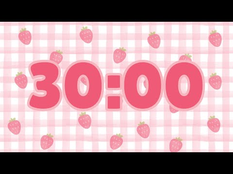 30 Minute Timer- Deep Focus for Relaxing, Studying and Working