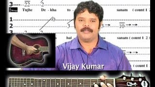 Happy Birthday to you song on guitar