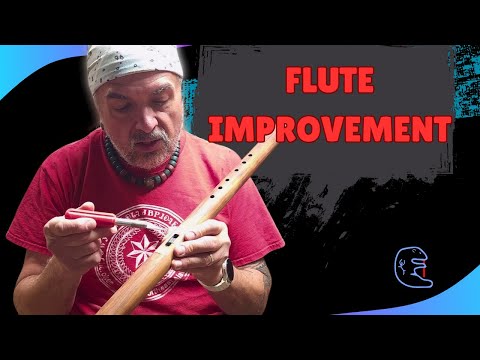 Expert Flute Improvement Tips | Refining a Native American Style Flute with Blue Bear Flutes