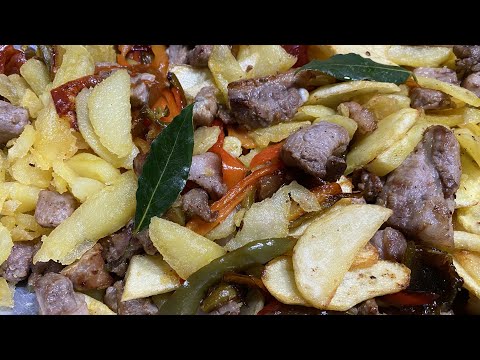 Soffritto di Maiale - La Padelaccia Beneventana - Carne Patate e Peperoni