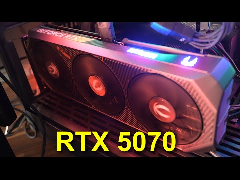 ZOTAC RTX 5070 | التقنية انقذته ولا كان راح فيها