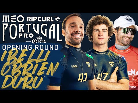 Caio Ibelli, Liam O'Brien, Joan Duru | MEO Rip Curl Portugal Pro - Opening Round Heat Replay